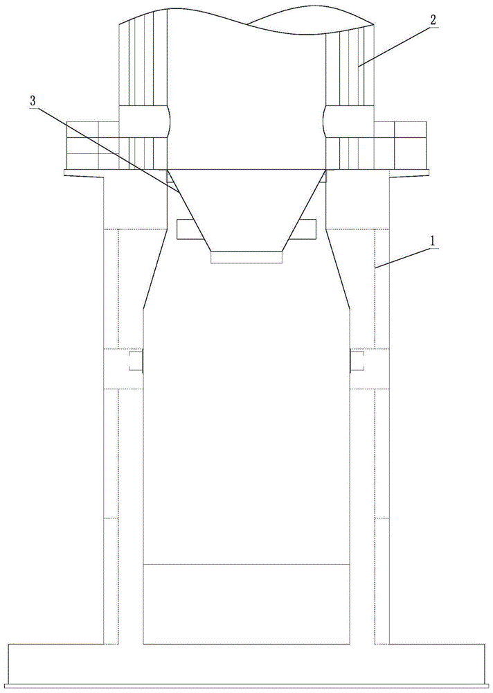 一种大型混烧石灰竖窑专用双向卸灰机的制作方法