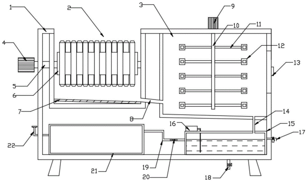 一种建筑垃圾分类筛选收集装置的制作方法