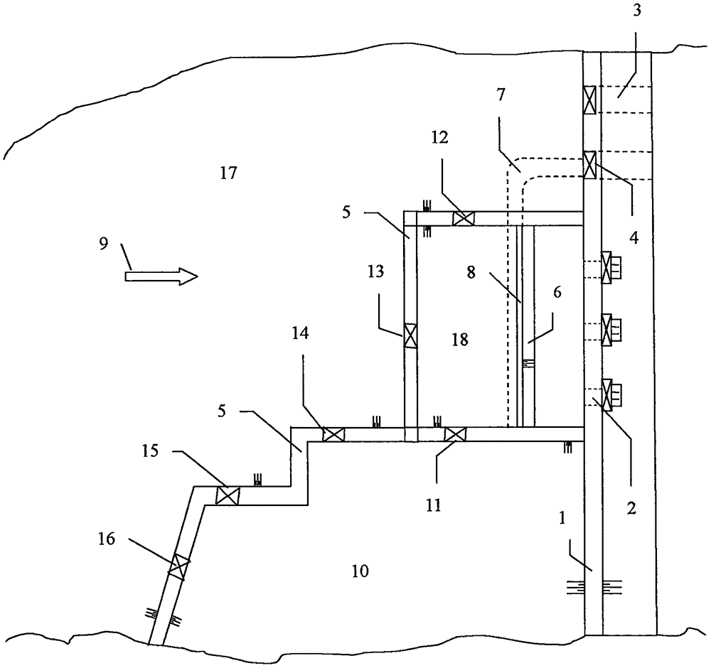 一种多沙河流分区水库的制作方法