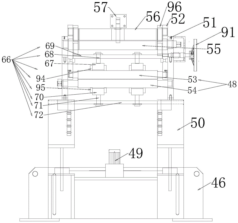 一种板材冲压机的整平结构的制作方法