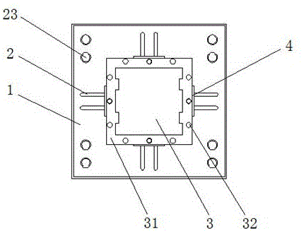 一种锡炉冶具安装结构的制作方法