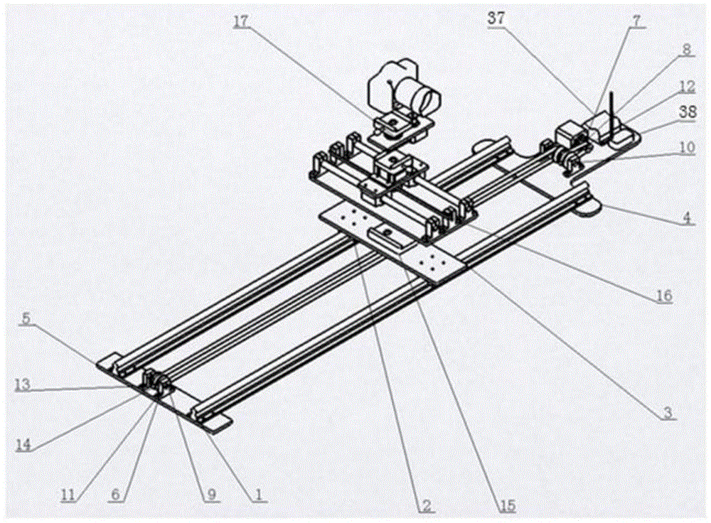 一种延时摄影电控滑轨结构的制作方法