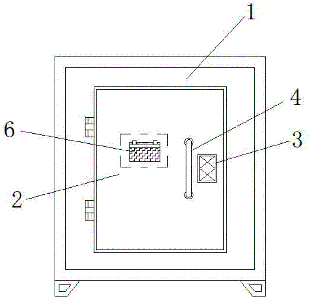 档案管理专用电子安全存储箱的制作方法