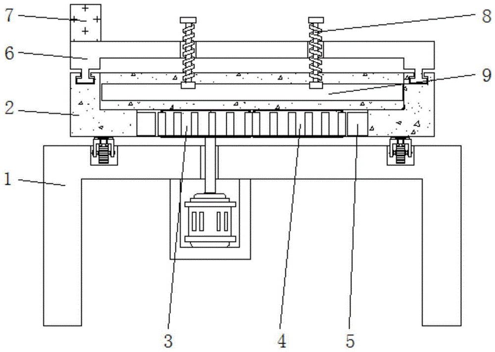 一种可提高建筑预制件预制过程测量精度的装置的制作方法