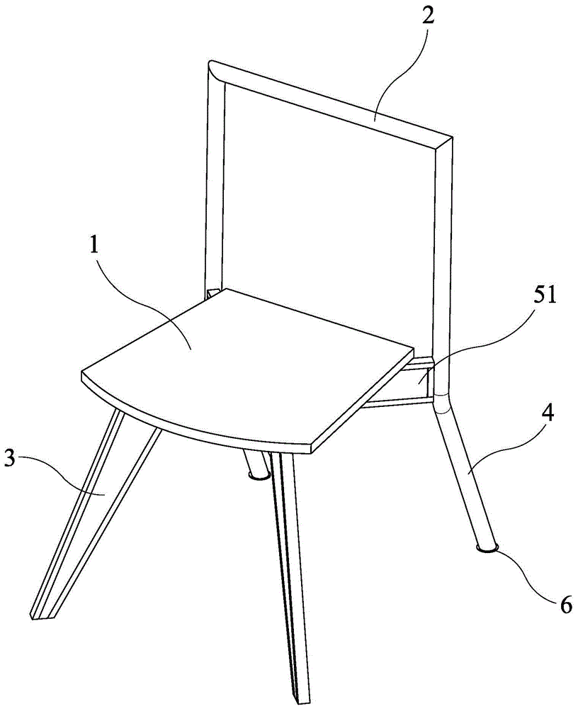 一种椅子结构的制作方法