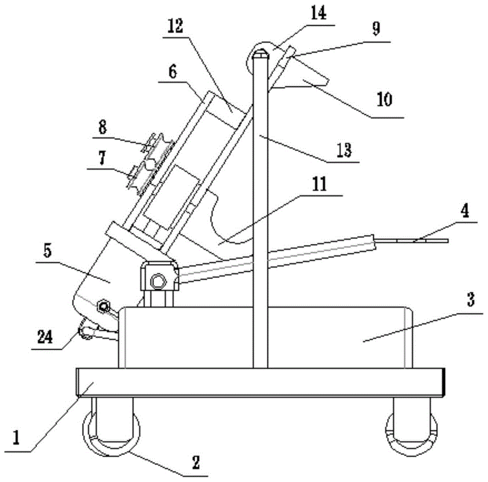 一种移动式钢绞线折弯夹紧组合工具的制作方法