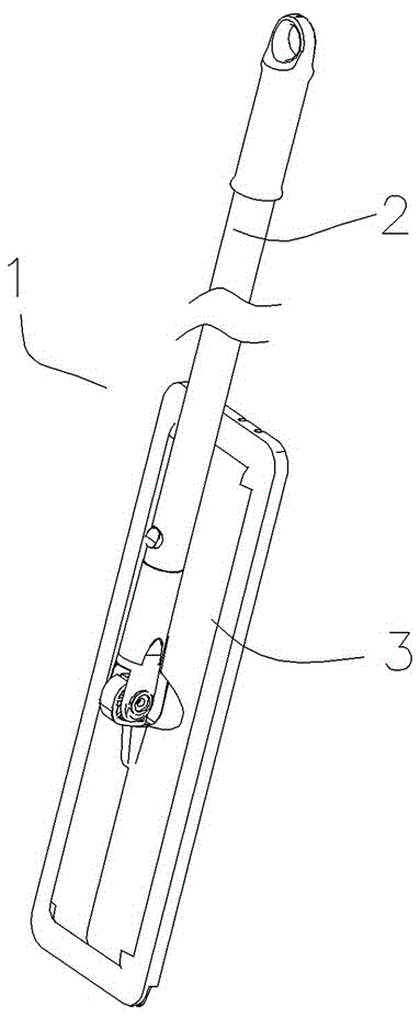 挤压平板拖把清洁工具的制作方法