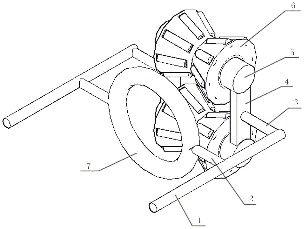 一种卷盘式喷灌机的收管装置的制作方法