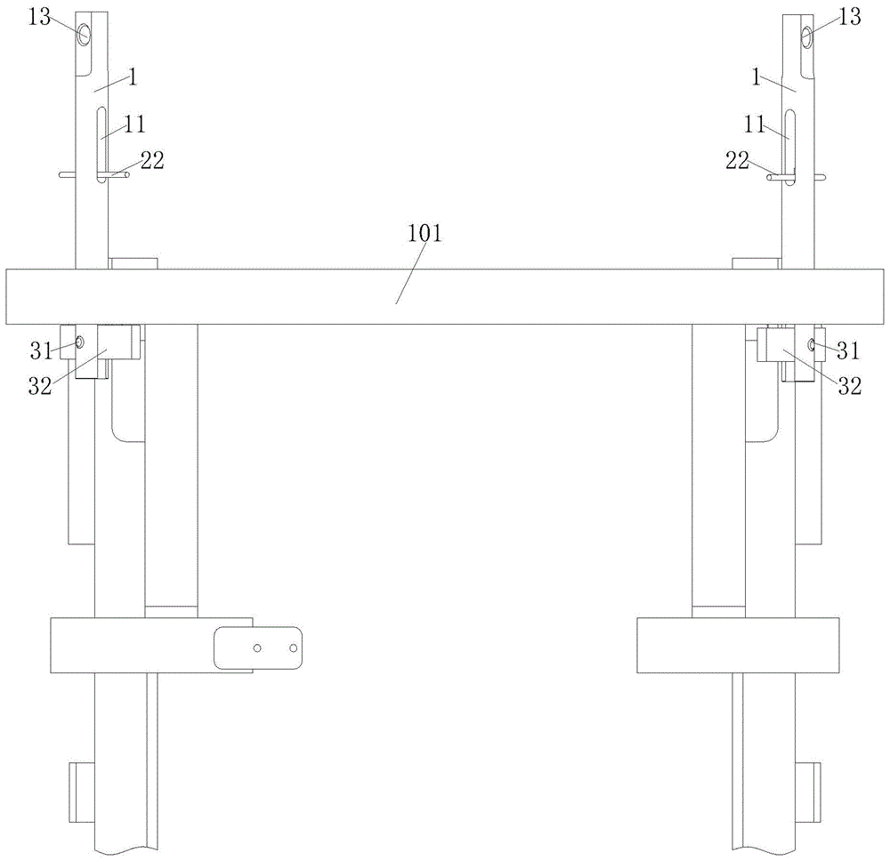 一种用于拆装门架的吊杆工装的制作方法