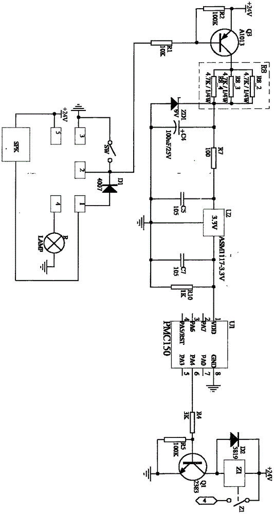 一种举升报警器的制作方法