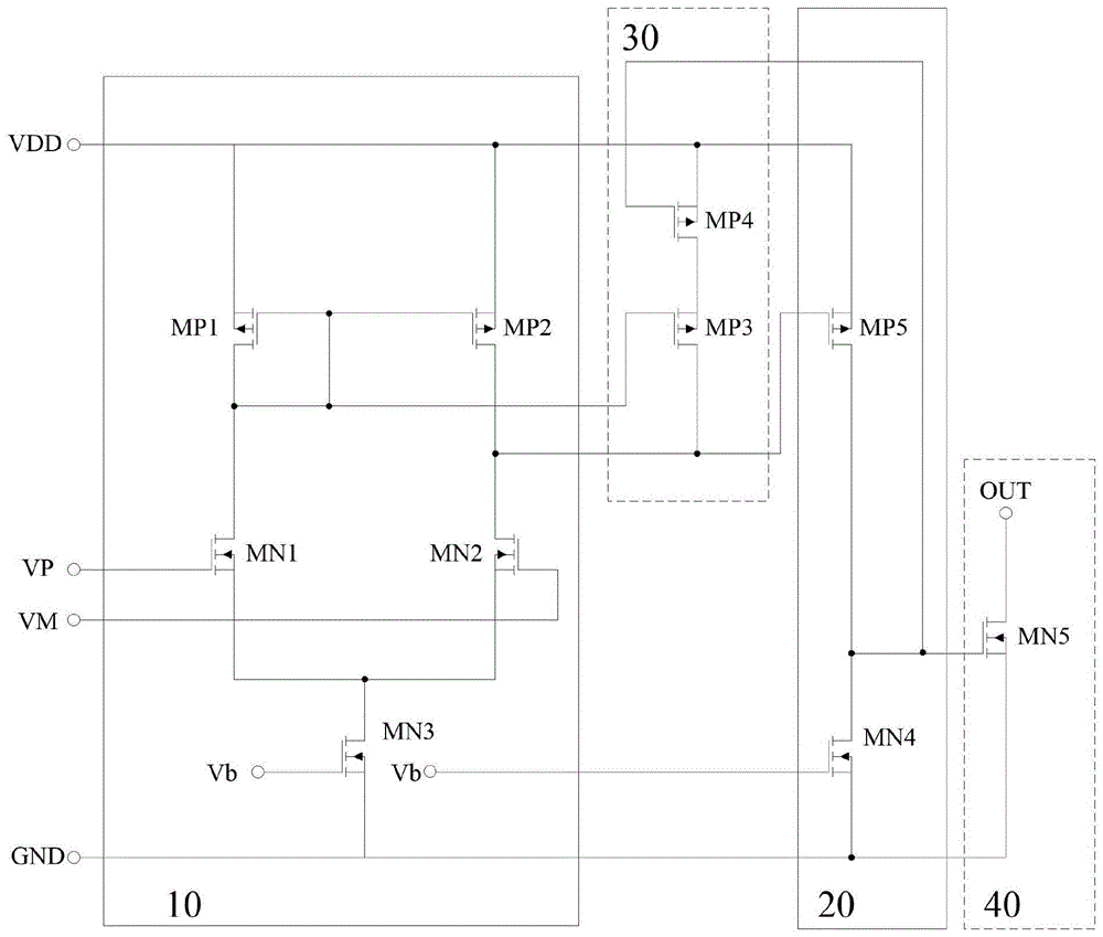 一种电压型迟滞比较器的制作方法