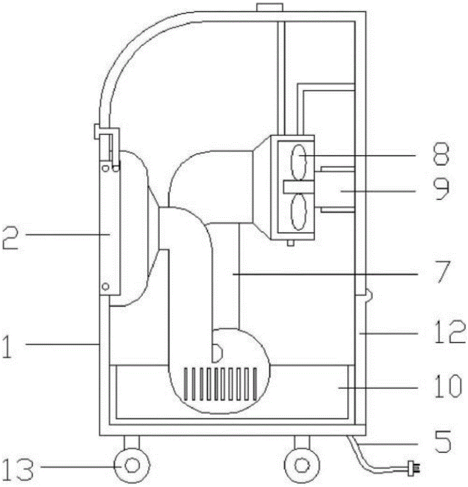 一种小型空间温度控制系统的制作方法