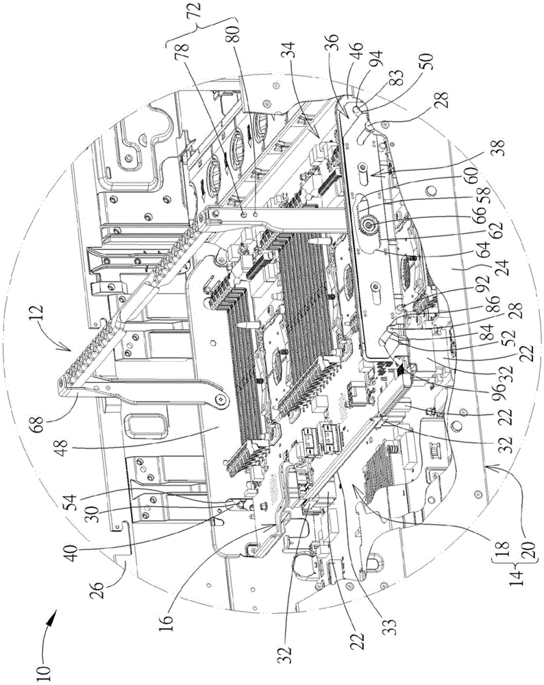 托盘机构及其服务器设备的制作方法