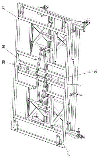 便捷式长台面双支撑手动操作升降台的制作方法