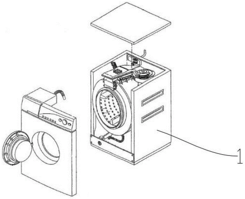 一种传感器装配结构及干衣机的制作方法