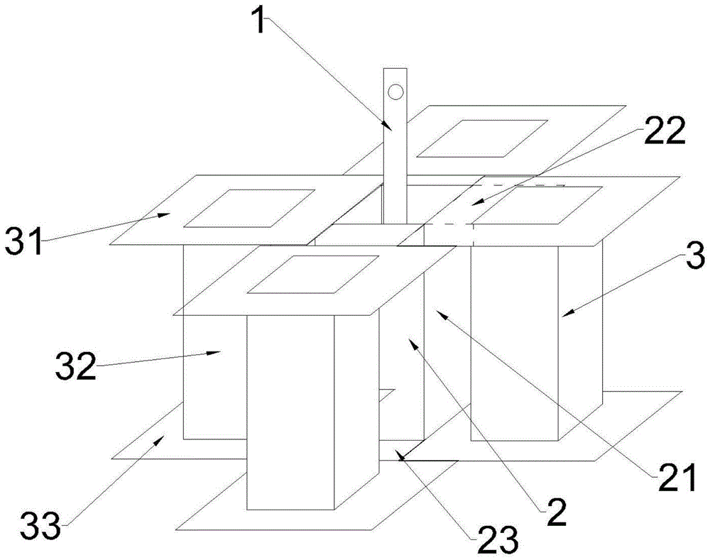 一种装修用经济稳固型吊顶龙骨结构的制作方法