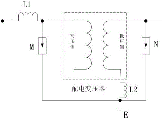 一种10kv配电变压器雷电过电压屏蔽装置的制作方法