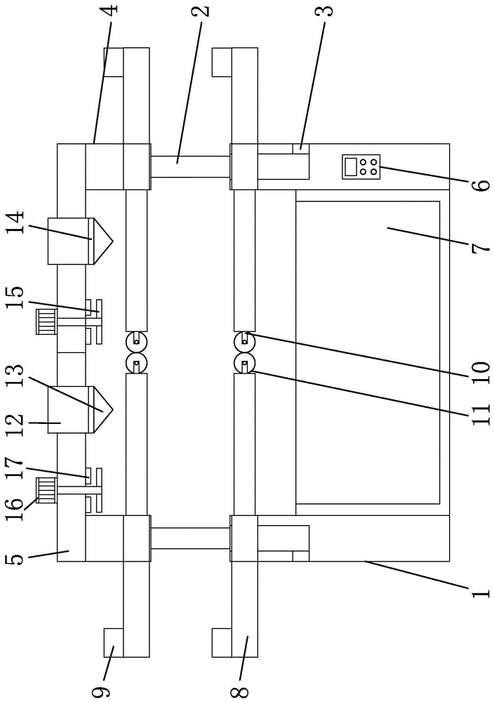 一种面料染色烘干一体机的制作方法