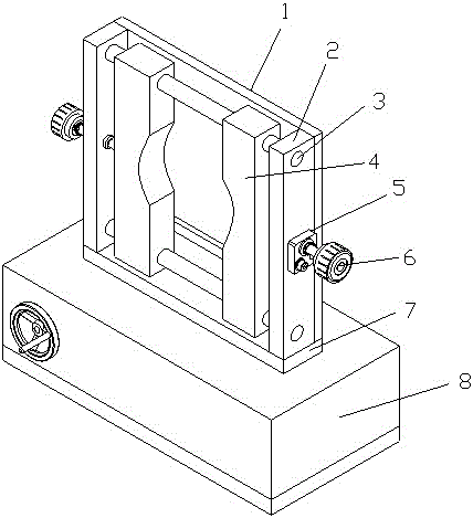 一种电子器件夹持结构的制作方法