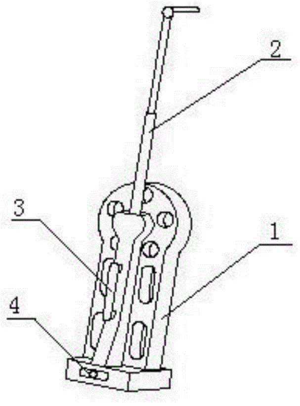 一种用于紧固汽车底盘橡胶铰链螺栓的辅助夹具的制作方法