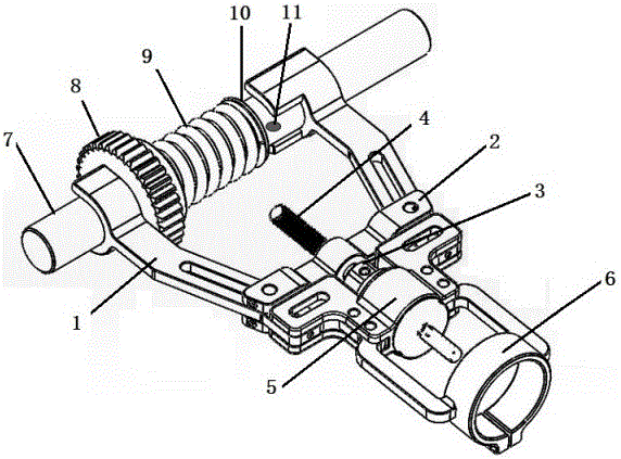 加弹机卷绕轴齿轮弹簧专用电动钳的制作方法