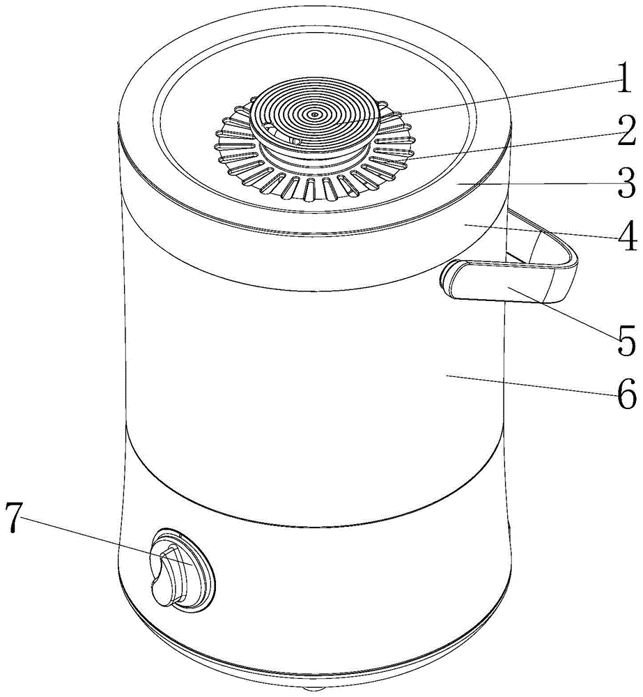 一种水壶款加湿器的制作方法