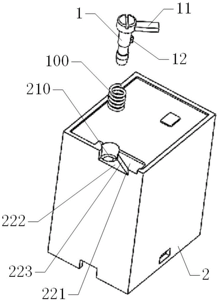 电磁继电器测试按钮的制作方法