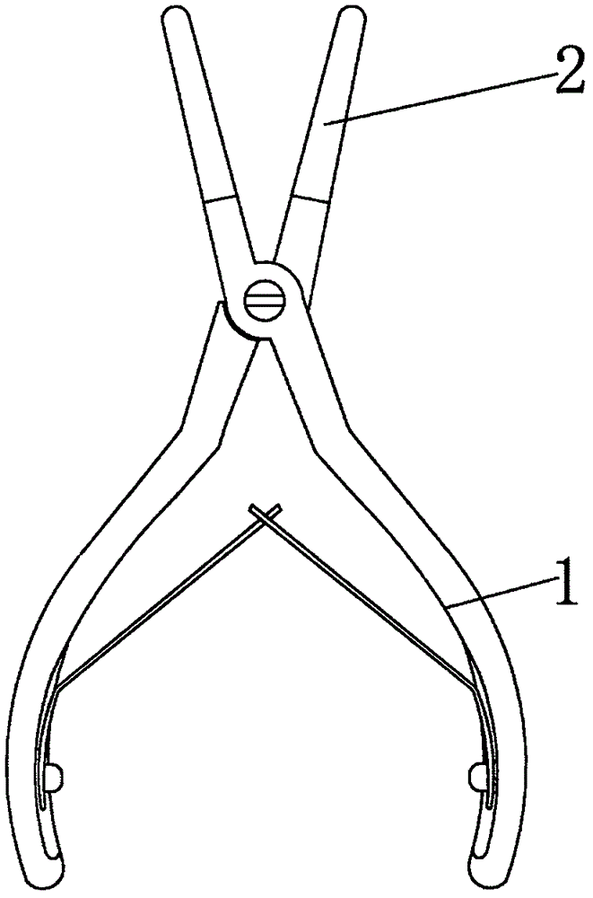 一种骨科复位手术钳的制作方法