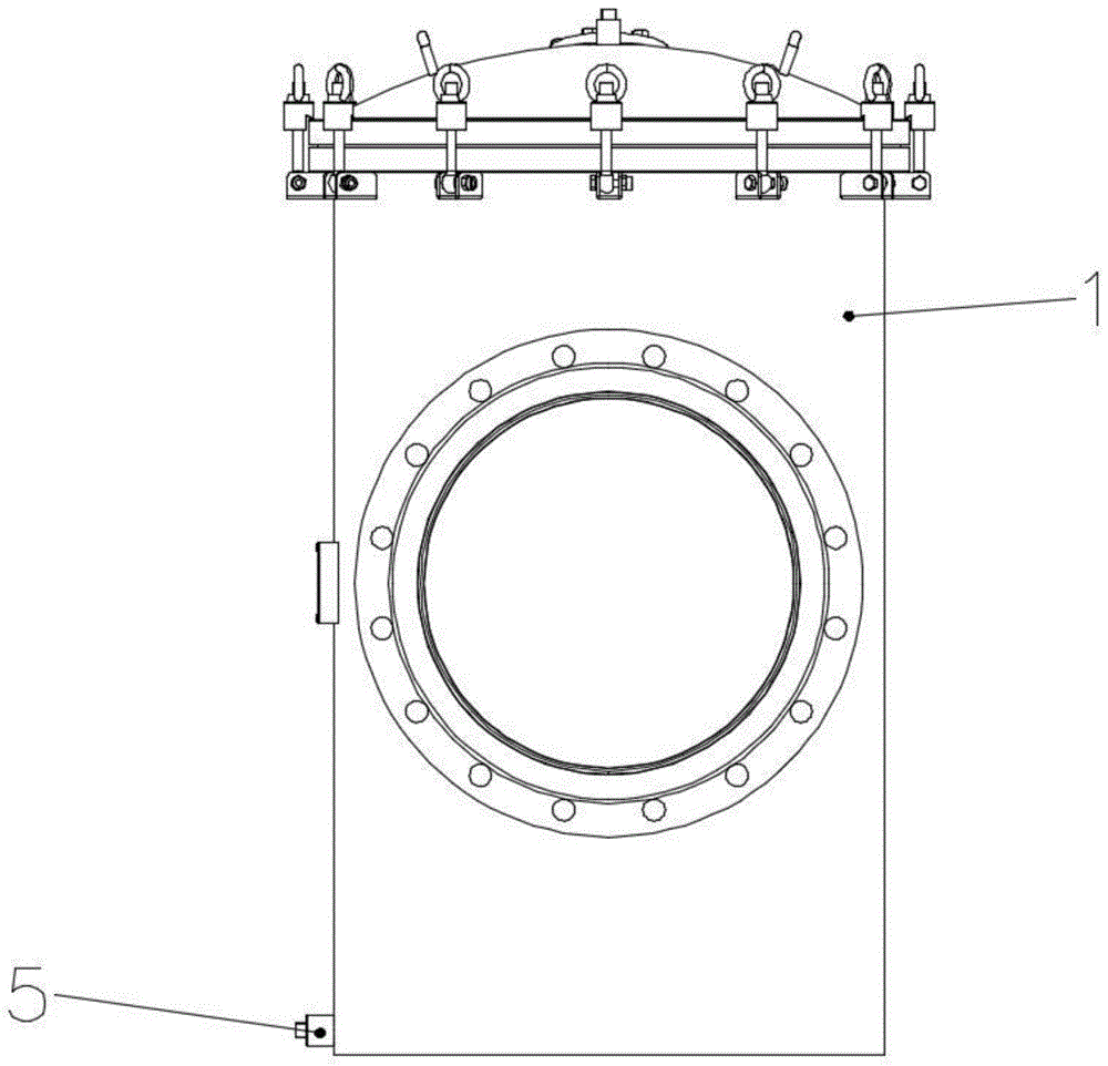 一种球冠封头毛发收集器的制作方法