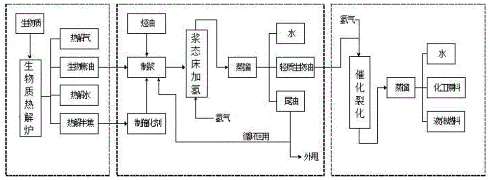 生物质制取化工原料和液体燃料的方法与流程