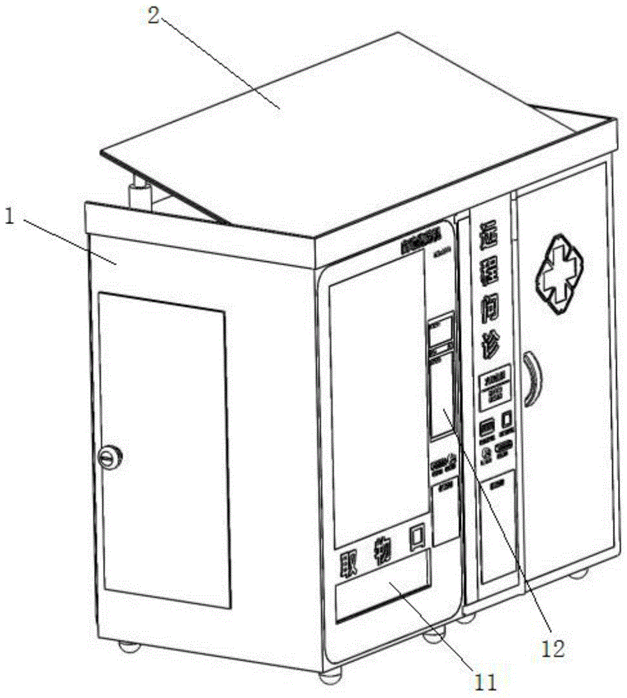 一种初诊自助售药一体机的制作方法