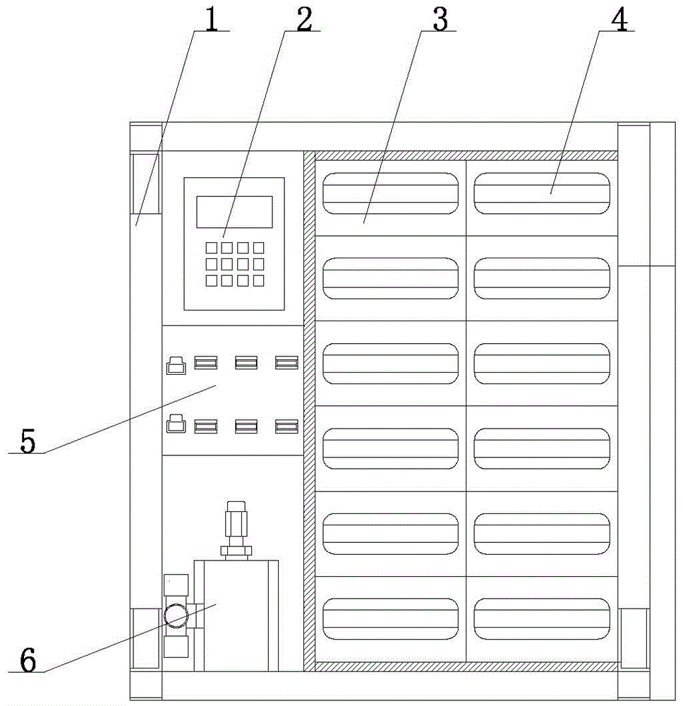 一种具有防震保护功能的十二盘位存储服务器的制作方法