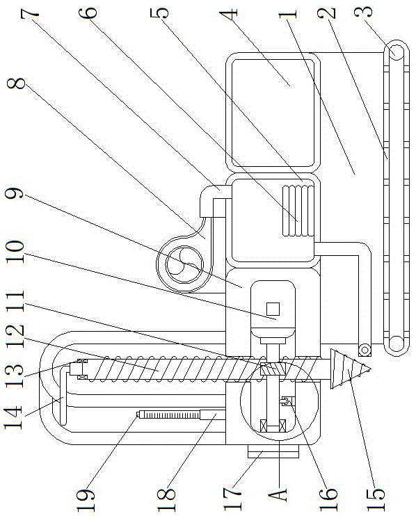 一种新型冻土采集装置的制作方法