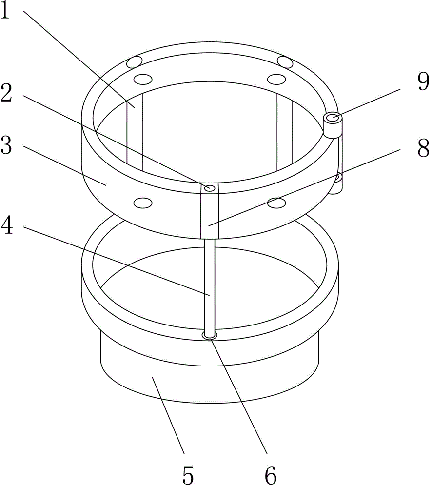 一种变压器铁芯减震固定支架的制作方法