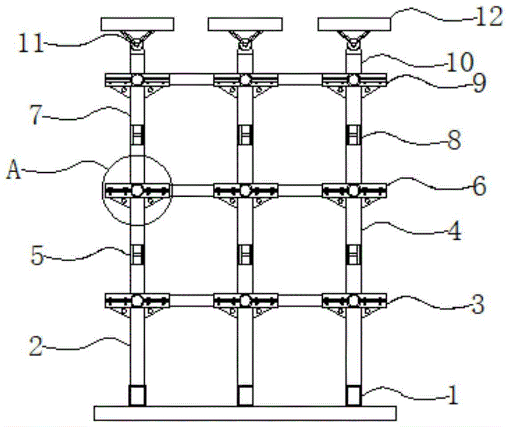 一种建筑工程的加固支撑结构的制作方法