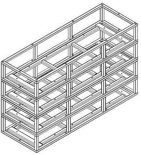 一种组合式电池托架的制作方法