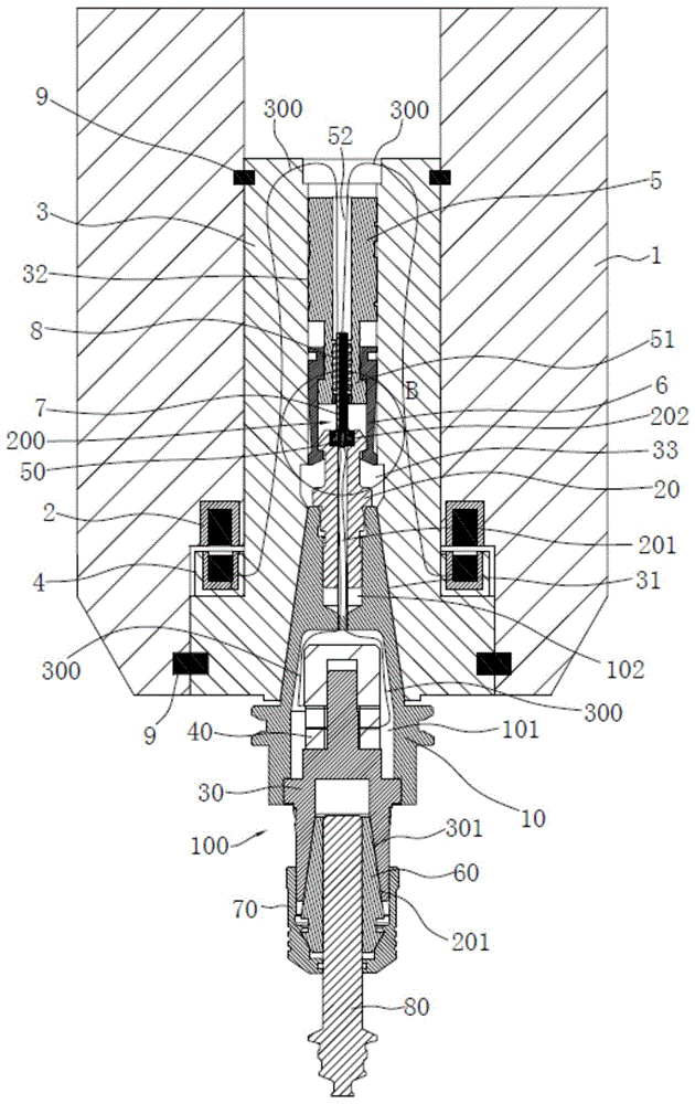 一种超声波主轴及其电连接结构的制作方法