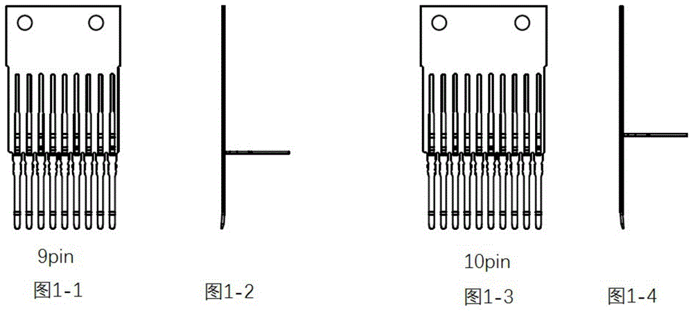 一体式冲压成型的HDMI连接器端子的制作方法