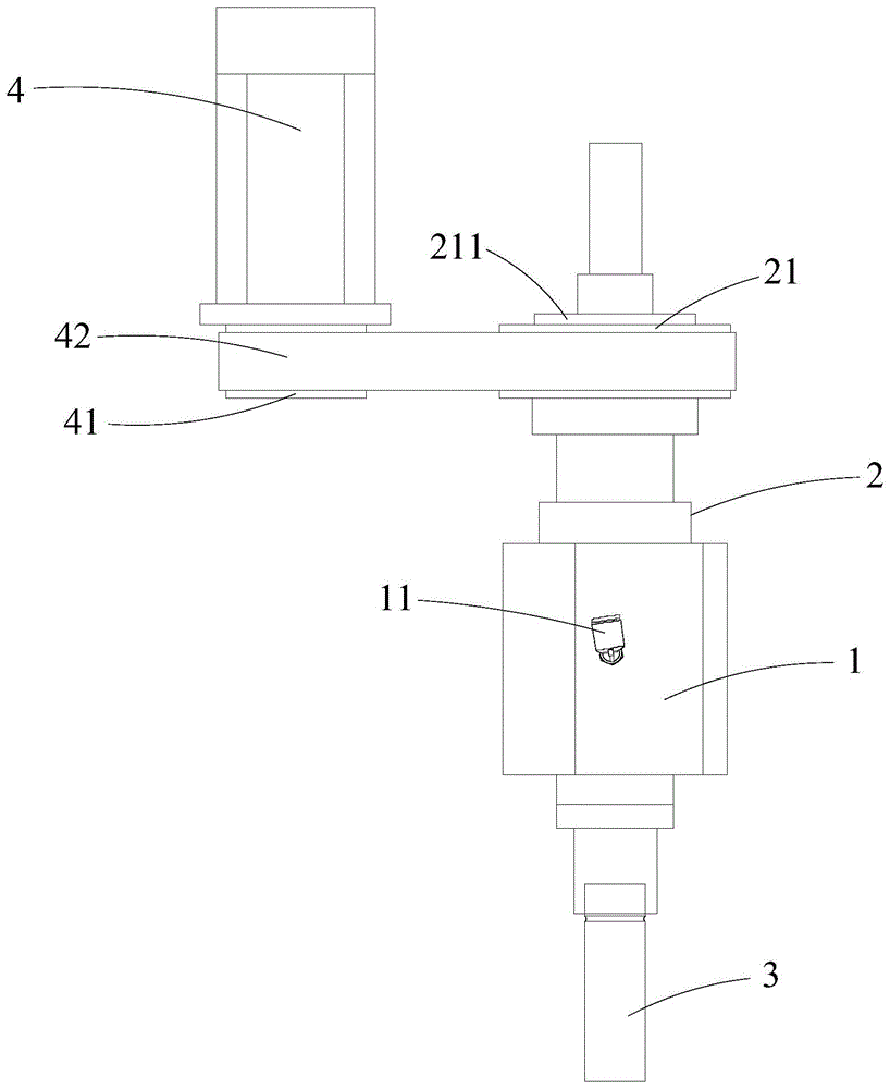 电池壳体的抵压装置以及滚槽机构的制作方法