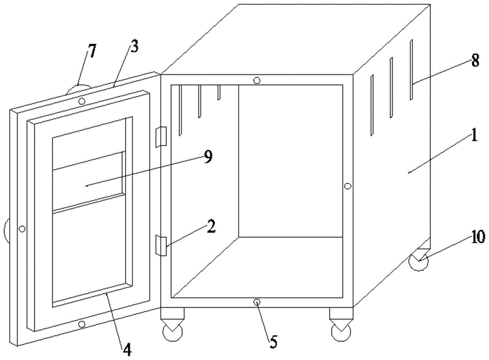 一种带有密封结构的高压开关柜的制作方法