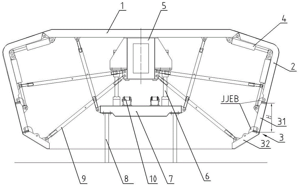 一种多高度共用型箱梁内模的制作方法