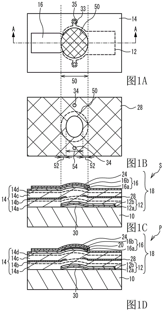 氮化铝膜、压电装置、谐振器、滤波器和多路复用器的制作方法