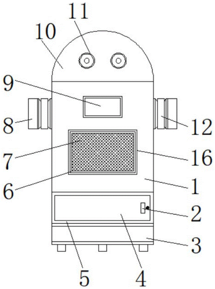 一种室内空气净化机器人及其净化方法与流程