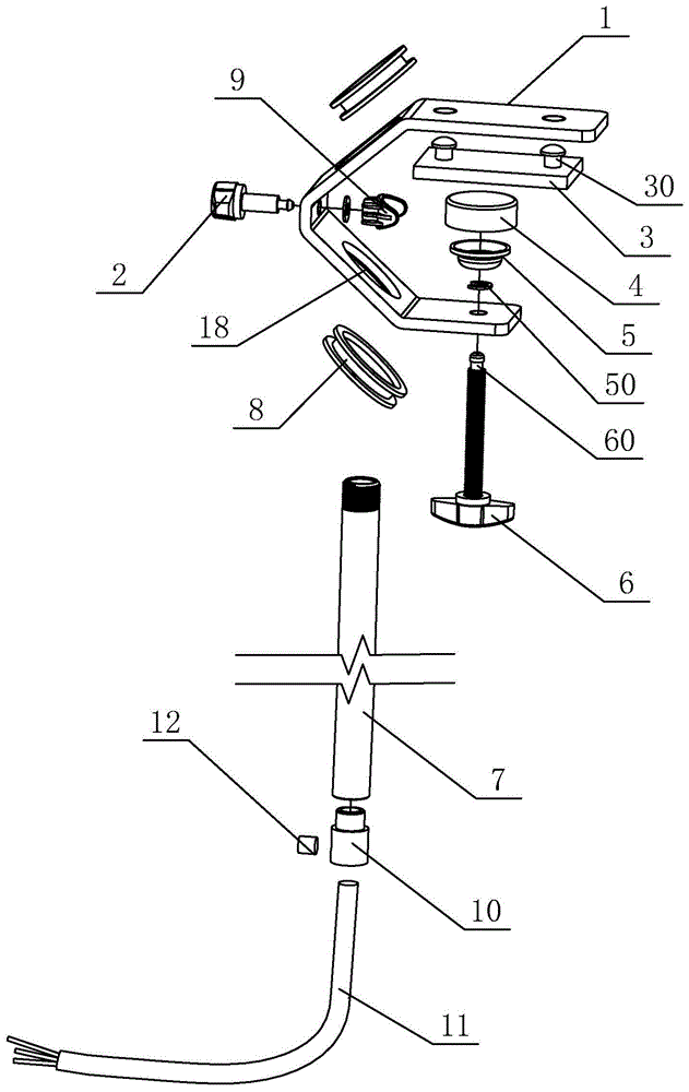 一种灯具固定安装调节装置的制作方法