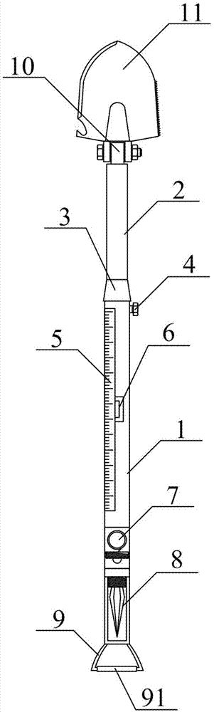 一种多功能的建筑工具铲的制作方法