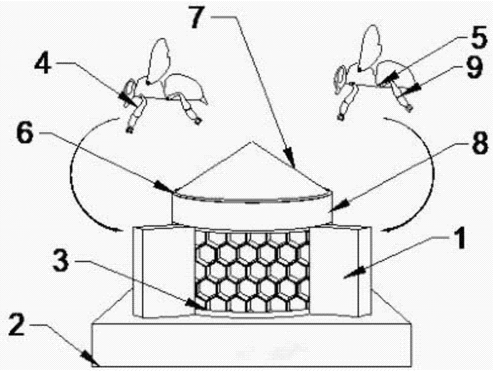 一种蜜蜂仿生类植保无人机的制作方法
