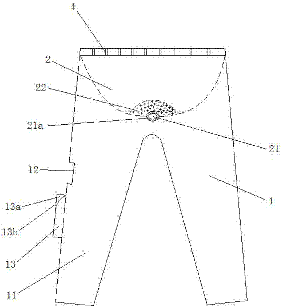 肠梗阻治疗用结肠减压管固定裤的制作方法