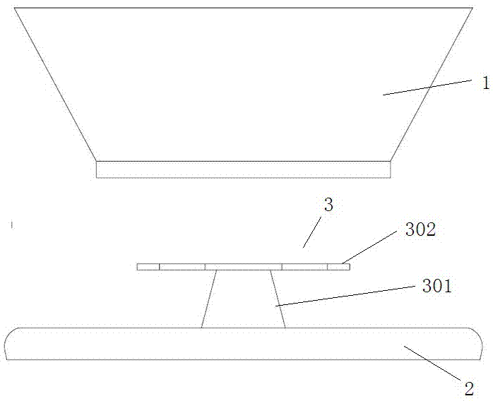 碗盘连体多用餐具的制作方法