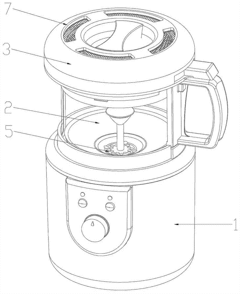 一种咖啡豆烘焙机的制作方法