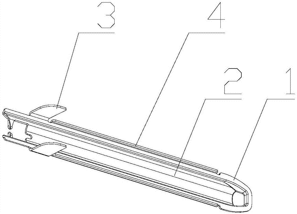 一种边缘包裹型吻合器抵钉座上盖的制作方法